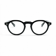 画像をギャラリービューアに読み込む, "KELOREANS CLASSIC ROUND EYE GLASS black frame clear lens"